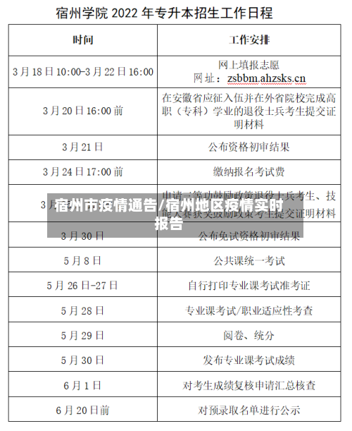 宿州市疫情通告/宿州地区疫情实时报告-第3张图片