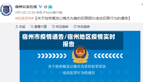 宿州市疫情通告/宿州地区疫情实时报告