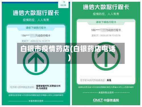 白银市疫情药店(白银药店电话)