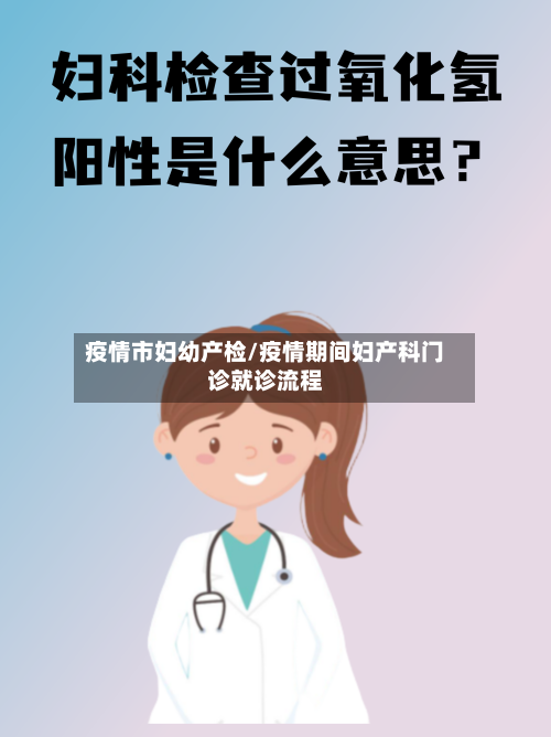 疫情市妇幼产检/疫情期间妇产科门诊就诊流程-第3张图片