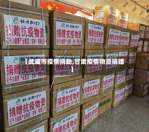 【武威市疫情捐助,甘肃疫情物资捐赠】