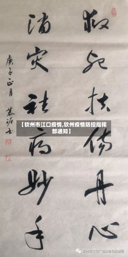 【钦州市江口疫情,钦州疫情防控指挥部通知】