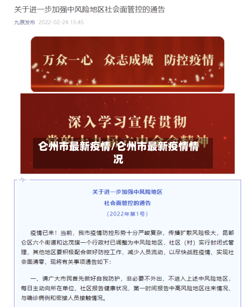 仑州市最新疫情/仑州市最新疫情情况-第3张图片