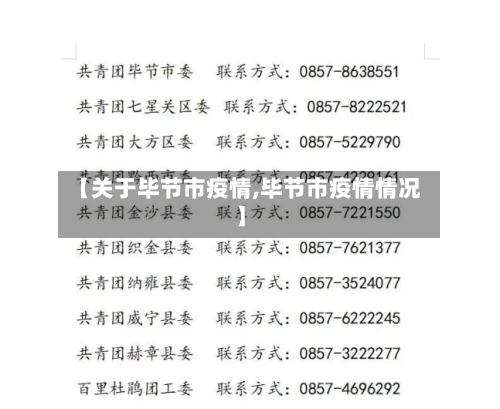 【关于毕节市疫情,毕节市疫情情况】-第3张图片