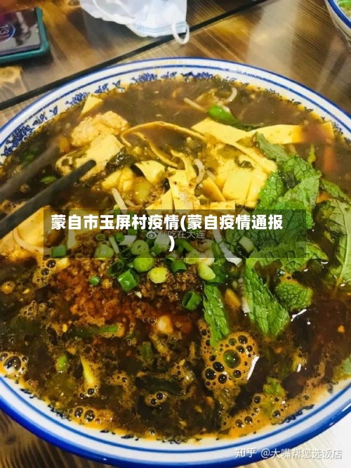 蒙自市玉屏村疫情(蒙自疫情通报)-第2张图片