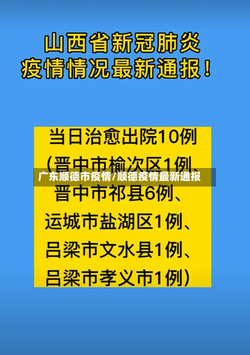 广东顺德市疫情/顺德疫情最新通报-第2张图片