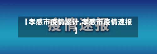 【孝感市疫情累计,孝感市疫情速报】