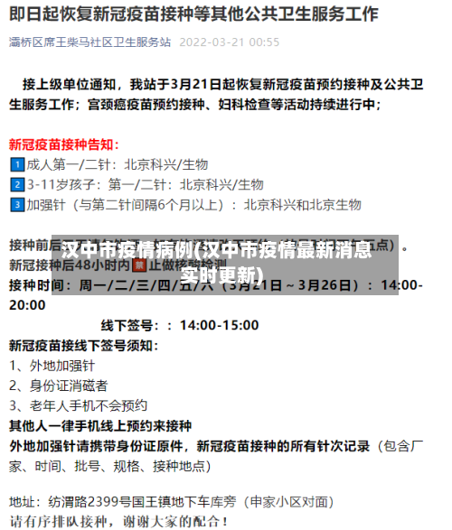 汉中市疫情病例(汉中市疫情最新消息实时更新)