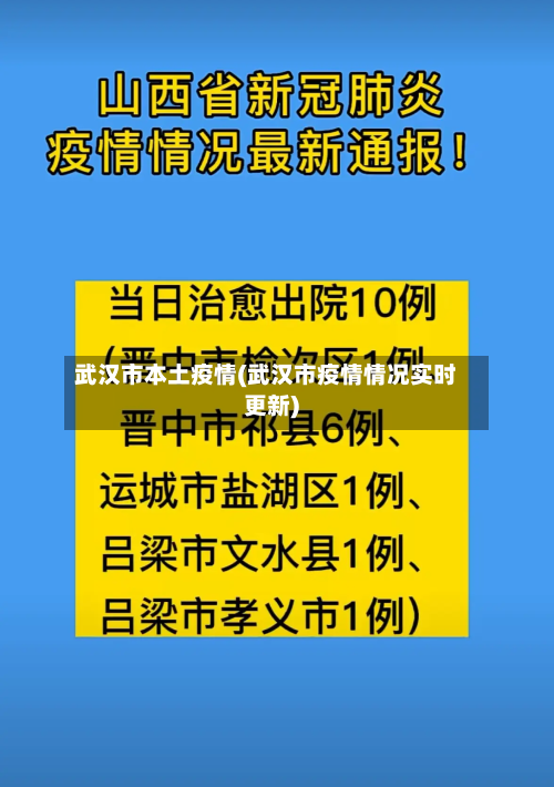 武汉市本土疫情(武汉市疫情情况实时更新)