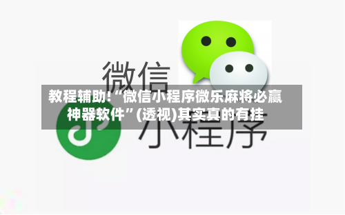 教程辅助!“微信小程序微乐麻将必赢神器软件”(透视)其实真的有挂-第3张图片