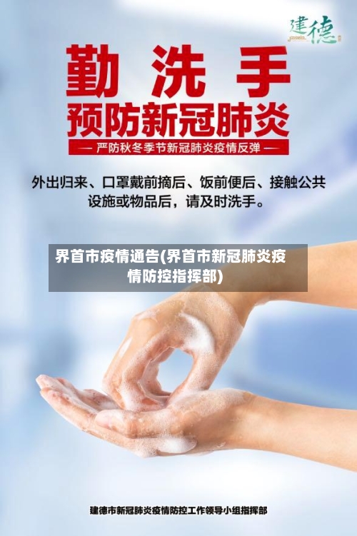 界首市疫情通告(界首市新冠肺炎疫情防控指挥部)-第2张图片