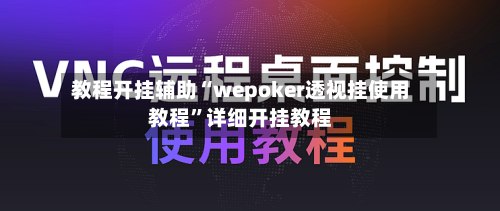 教程开挂辅助“wepoker透视挂使用教程”详细开挂教程