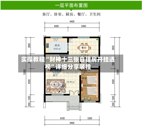 实操教程“财神十三张自建房开挂透视	”详细分享装挂-第3张图片