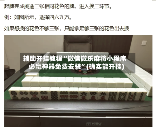 辅助开挂教程“微信微乐麻将小程序必赢神器免费安装”(确实能开挂)-第3张图片