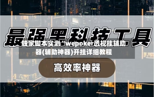 独家脚本实测“wepoker透视挂辅助器(辅助神器)开挂详细教程-第3张图片