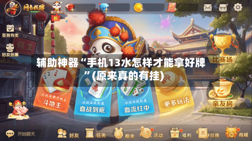 辅助神器“手机13水怎样才能拿好牌”(原来真的有挂)-第3张图片
