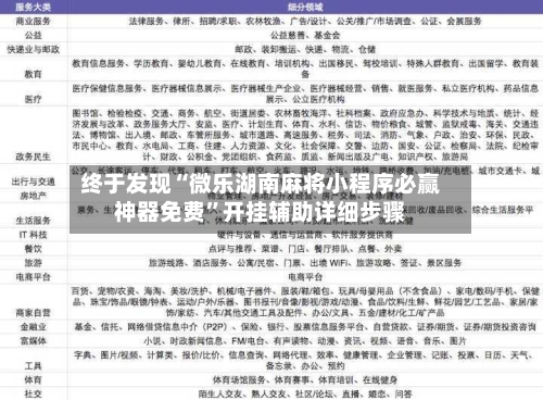 终于发现“微乐湖南麻将小程序必赢神器免费”开挂辅助详细步骤-第2张图片
