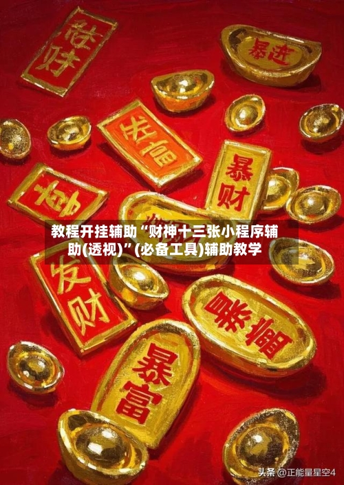 教程开挂辅助“财神十三张小程序辅助(透视)”(必备工具)辅助教学-第2张图片