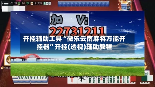 开挂辅助工具“微乐云南麻将万能开挂器”开挂(透视)辅助教程-第3张图片