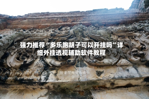 强力推荐“多乐跑胡子可以开挂吗”详细外挂透视辅助软件教程