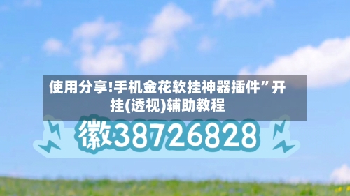 使用分享!手机金花软挂神器插件”开挂(透视)辅助教程