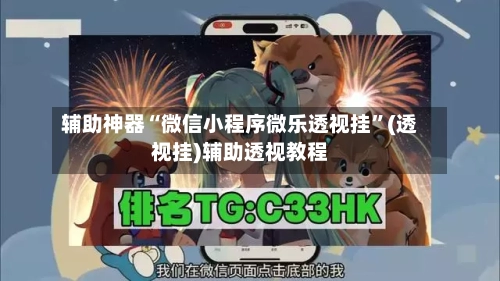 辅助神器“微信小程序微乐透视挂”(透视挂)辅助透视教程