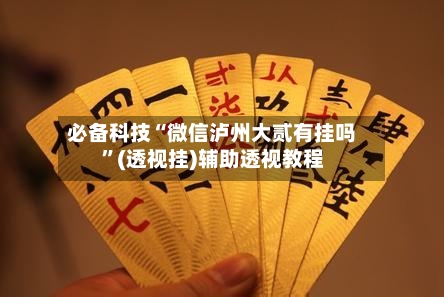 必备科技“微信泸州大贰有挂吗”(透视挂)辅助透视教程-第2张图片