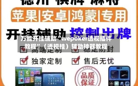 万能开挂辅助“wepoker透视插件教程	”（透视挂）辅助神器教程-第2张图片
