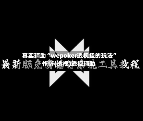 真实辅助“wepoker透视挂的玩法”作弊(透视)透视辅助-第2张图片