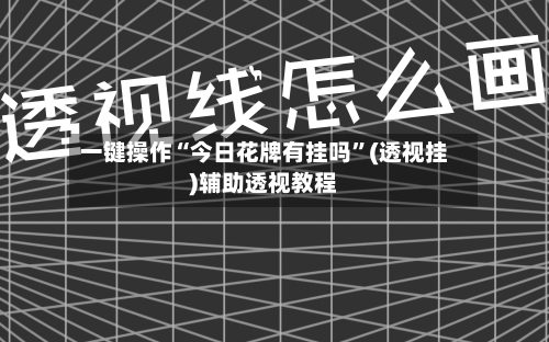 一键操作“今日花牌有挂吗”(透视挂)辅助透视教程
