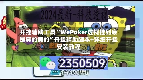 开挂辅助工具“WePoker透视挂到底是真的假的”开挂辅助脚本+详细开挂安装教程-第2张图片