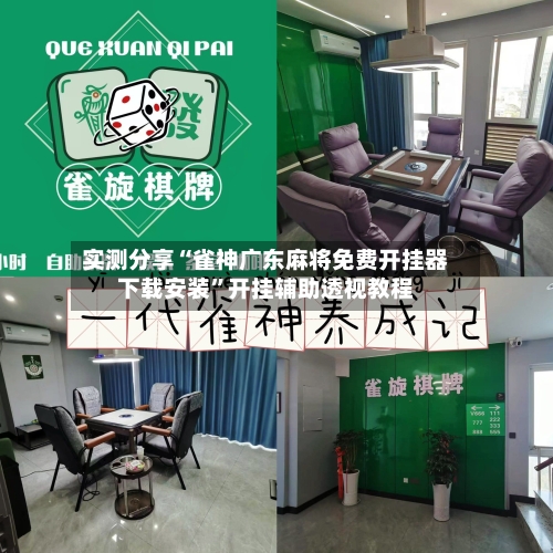 实测分享“雀神广东麻将免费开挂器下载安装”开挂辅助透视教程-第2张图片