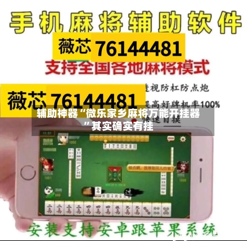 辅助神器“微乐家乡麻将万能开挂器	”其实确实有挂-第2张图片