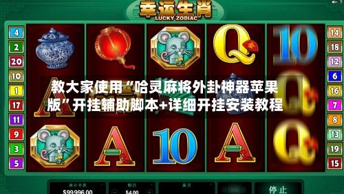 教大家使用“哈灵麻将外卦神器苹果版”开挂辅助脚本+详细开挂安装教程-第2张图片