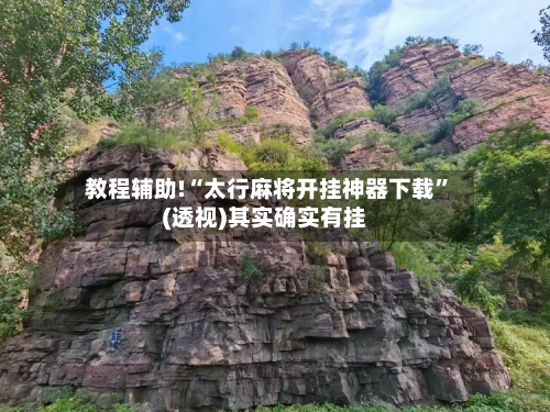 教程辅助!“太行麻将开挂神器下载”(透视)其实确实有挂