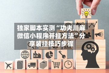 独家脚本实测“功夫川麻微信小程序开挂方法	”分享装挂技巧步骤-第2张图片
