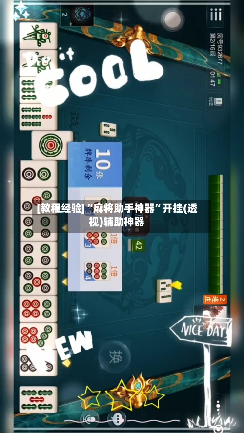 [教程经验]“麻将助手神器”开挂(透视)辅助神器-第2张图片