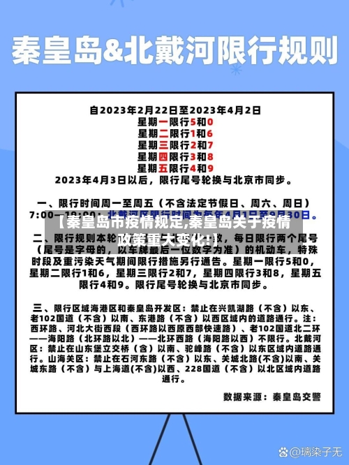 【秦皇岛市疫情规定,秦皇岛关于疫情政策重大变化!】-第2张图片