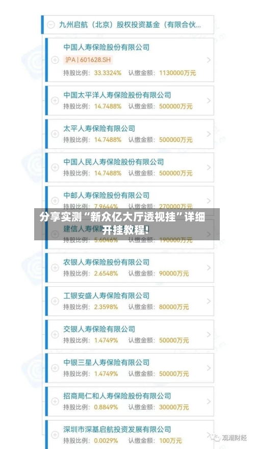 分享实测“新众亿大厅透视挂	”详细开挂教程!-第2张图片