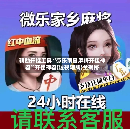 辅助开挂工具“微乐南昌麻将开挂神器	”开挂神器{透视辅助}全揭秘-第2张图片