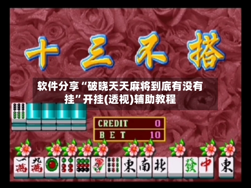 软件分享“破晓天天麻将到底有没有挂”开挂(透视)辅助教程-第2张图片