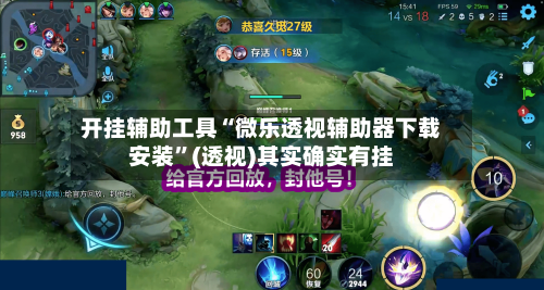 开挂辅助工具“微乐透视辅助器下载安装”(透视)其实确实有挂-第3张图片