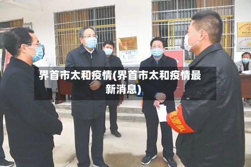 界首市太和疫情(界首市太和疫情最新消息)-第2张图片