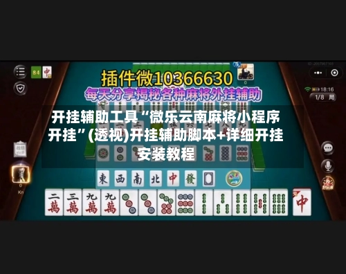 开挂辅助工具“微乐云南麻将小程序开挂	”(透视)开挂辅助脚本+详细开挂安装教程-第2张图片
