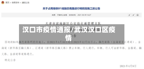 汉口市疫情通报/武汉汉口区疫情-第3张图片