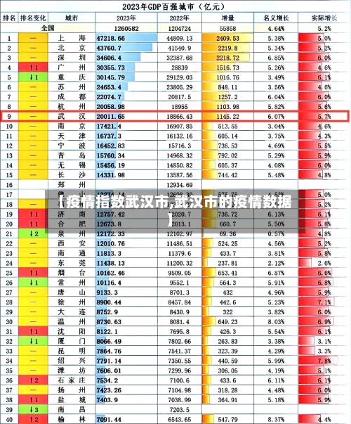 【疫情指数武汉市,武汉市的疫情数据】