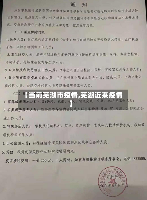 【当前芜湖市疫情,芜湖近来疫情】-第3张图片