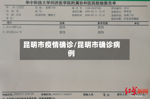 昆明市疫情确诊/昆明市确诊病例