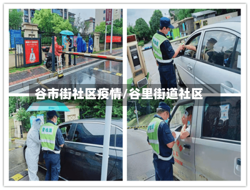 谷市街社区疫情/谷里街道社区
