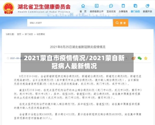 2021蒙自市疫情情况/2021蒙自新冠病人最新情况